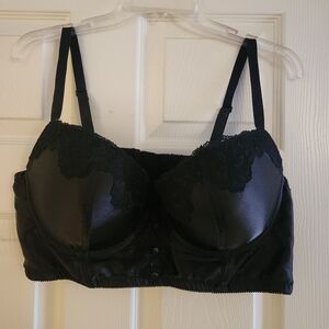 Torrid Longline Black Lace Bra